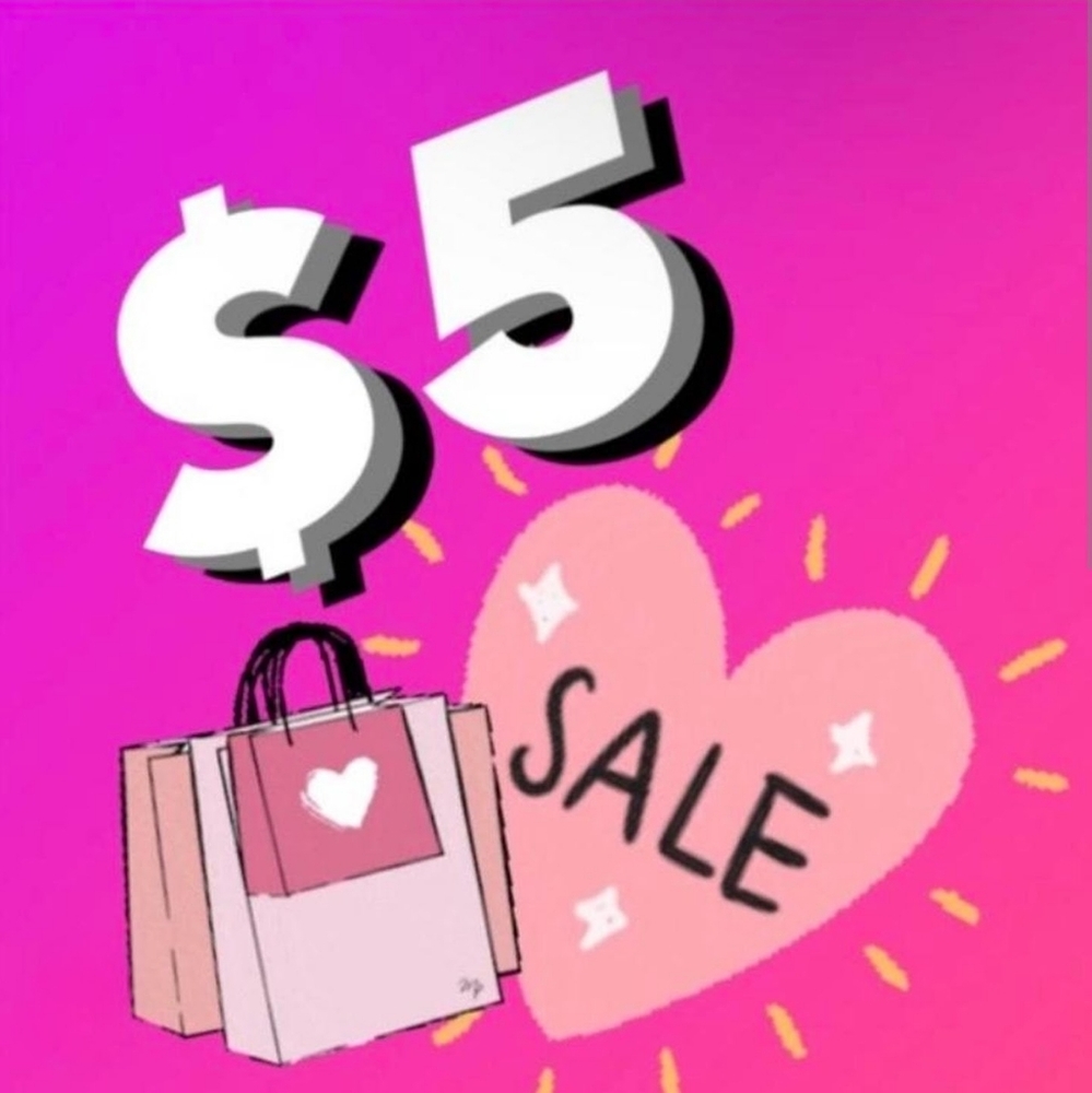 items are just $5